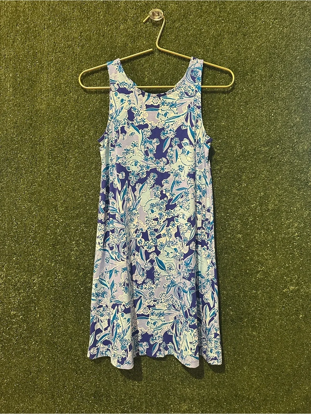 Lilly Pulitzer Kristen Dress in Royal Purple Koalafications - Picture 2 of 6
